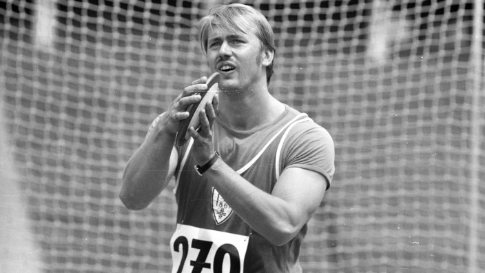Deutsche Leichtathletik Meisterschaft 1973 in Berlin Alwin Wagner