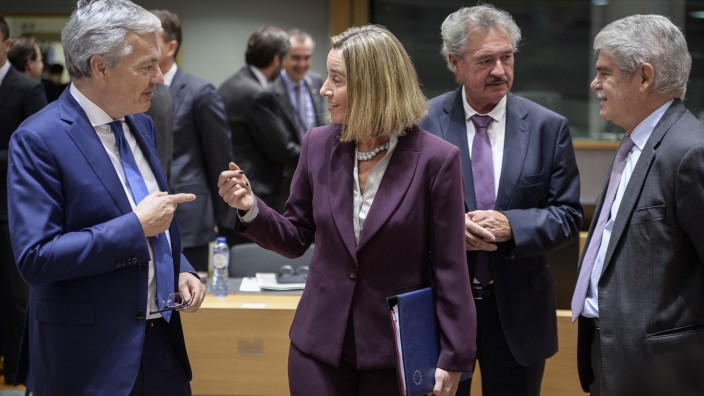 EU-Außenministertreffen in Brüssel