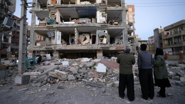 Erdbeben in Iran und Irak