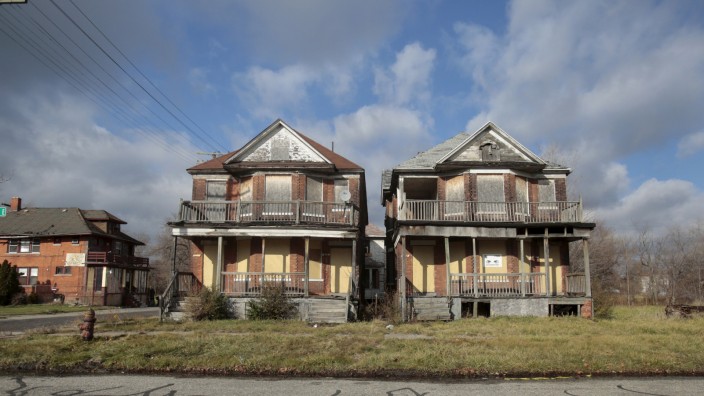 Häuser in Detroit