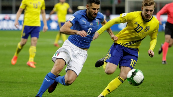 2018 World Cup Qualifications - Europe - Italy vs Sweden
