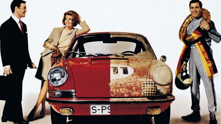 Porsche Anzeigenmotiv von 1967