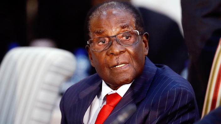 Robert Mugabe 2017 in Pretoria