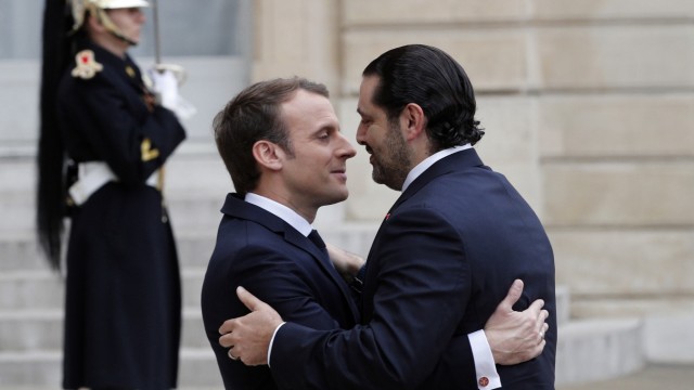Libanesischer Premier Hariri in Paris