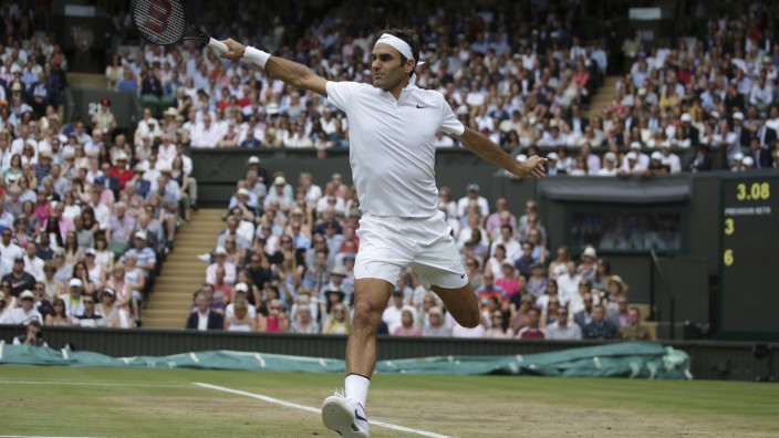 Tennis: „Wie Nurejew im Bolschoi oder Pavarotti in der Scala“: Roger Federer in Wimbledon.