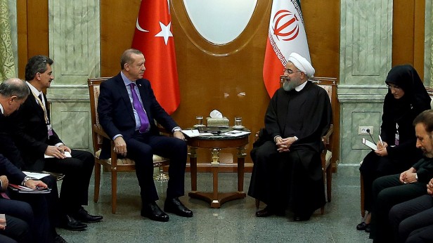 Turkey's President Erdogan meets with Iran's President Rouhani in Sochi