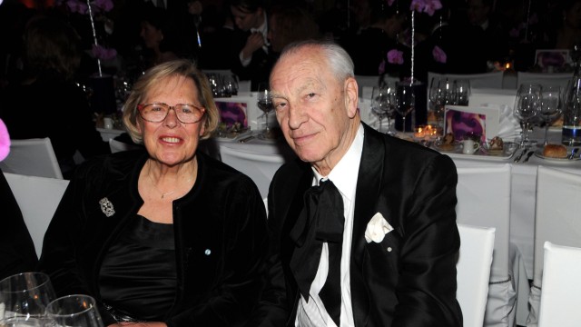 Denkmalschutz: Der Vater des Denkmalschutzgesetzes von 1973 war der 2013 gestorbene CSU-Politiker Erich Schosser, hier mit seiner Frau Elisabeth.