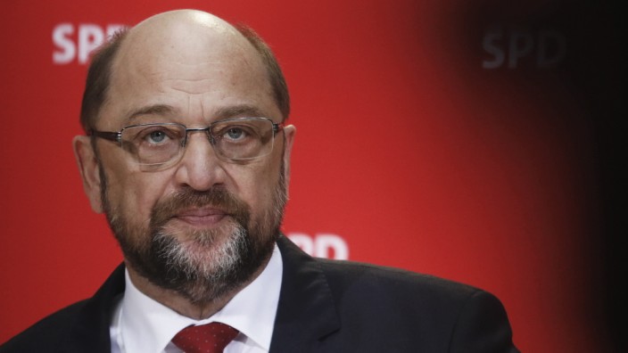 Martin Schulz Gives Statement As Possibility Of Grand Coalition Grows