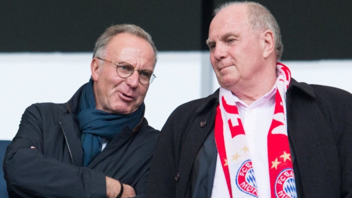 FC Bayern - Präsident Hoeneß