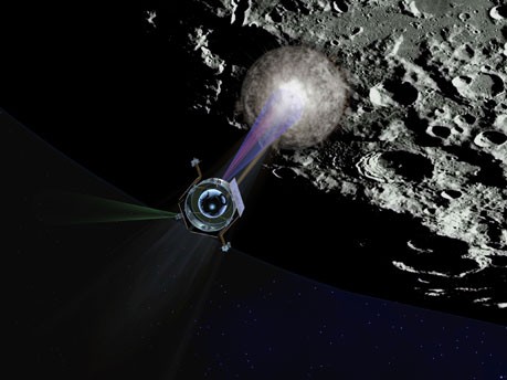 NASA nimmt den Mond bei Suche nach Wasser unter Beschuss;Reuters/NASA