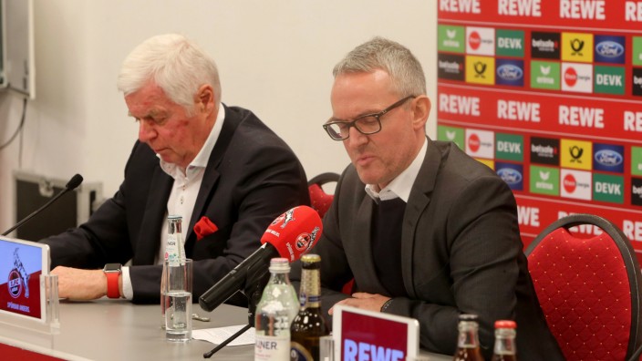 1. FC Köln - Pressekonferenz