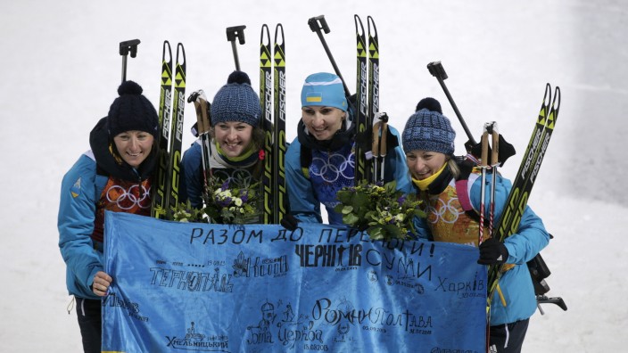 Biathlon - Winter Olympics Day 14; semerenko