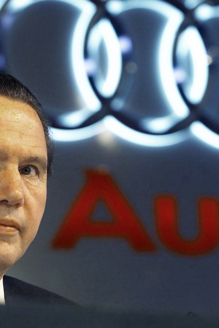 GERMAN CARMAKER AUDI CEO, FRANZ JOSEF PAEFGEN PAUSES DURING THE ANNUAL NEWS CONFERENCE IN MUNICH