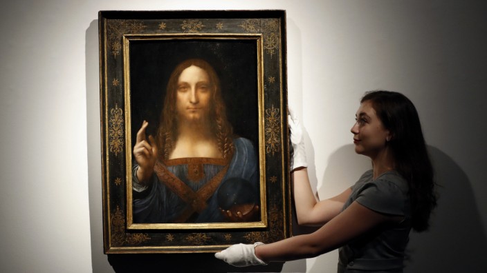Kunst-Auktion: Leonardo da Vincis "Salvator Mundi" wird künftig im Louvre-Ableger in Abu Dhabi ausgestellt.