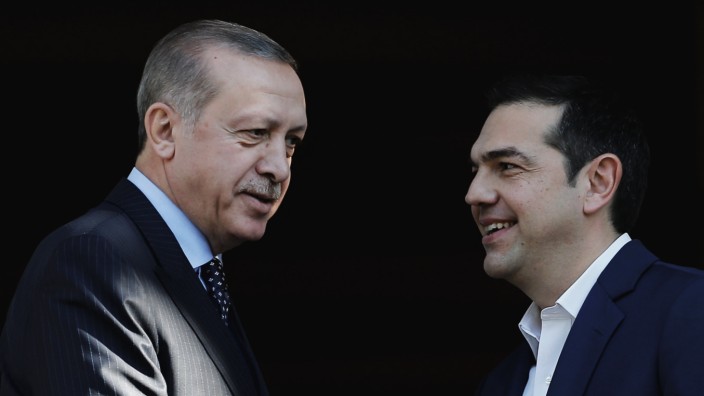 Turkish President Tayyip Erdogan visits Greece