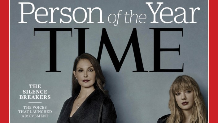 Gleichberechtigung und Feminismus: "Person des Jahres", eine Bewegung: #metoo auf dem Cover der US-amerikanischen Zeitschrift "Time".