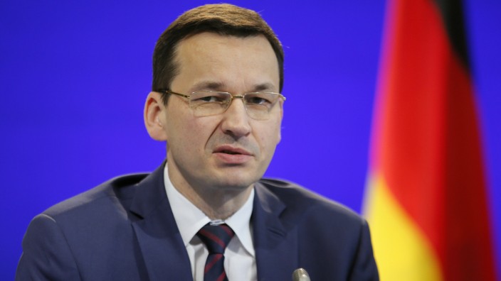 Regierungskrise in Polen: Polens bisheriger Finanzminister Mateusz Morawiecki soll Ministerpräsident werden.