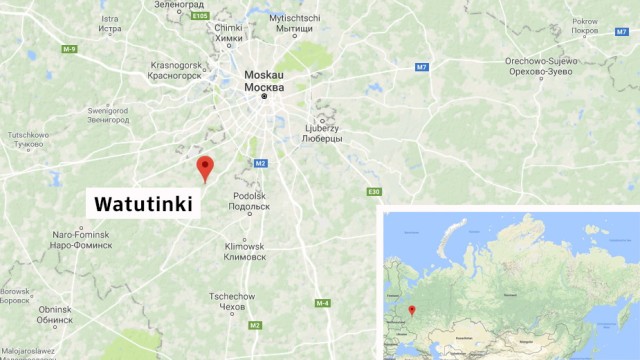 DFB-Quartier: Watutinki liegt rund 40 Kilometer südwestlich von Moskau.