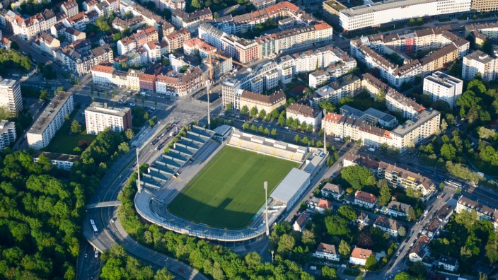 Grünwalder Stadion in München, 2017