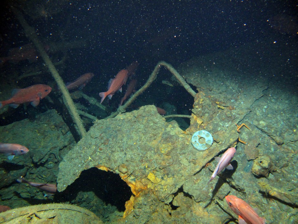 Wreckage of the submarine HMAS AE1 is located in waters off the Duke of York Island group in Papua New Guinea