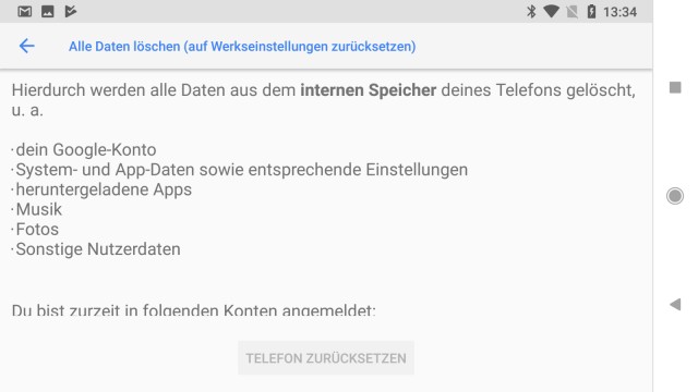 Android Daten