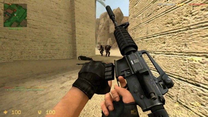 Versicherung: Ein Screenshot des Computerspiels Counter-Strike.