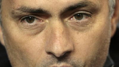 Der Flügelflitzer: Interview-Muffel: Inter Mailands Trainer José Mourinho legt auf Mikrofone keinen Wert.