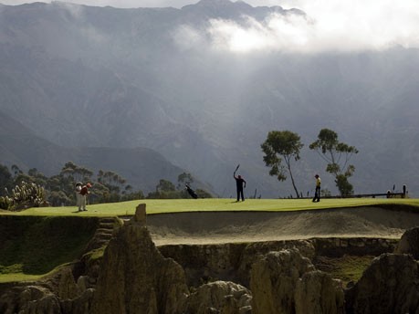 La Paz Golf Club, AFP
