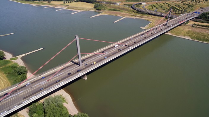 Rheinbrücke Leverkusen muss saniert werden. A1