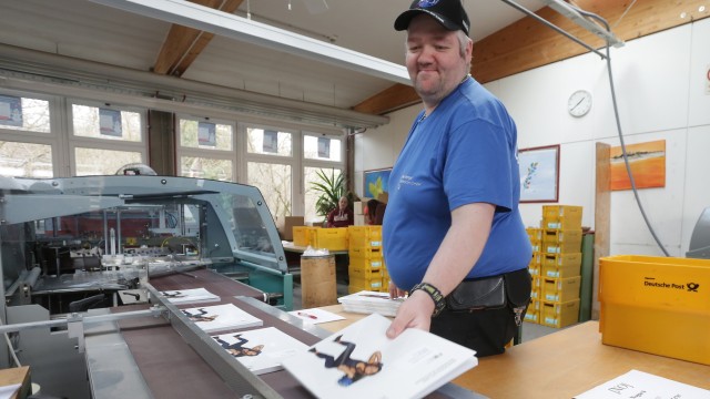 Mitten im Leben: Martin Hübner ist in den Isar-Sempt-Werkstätten tätig.