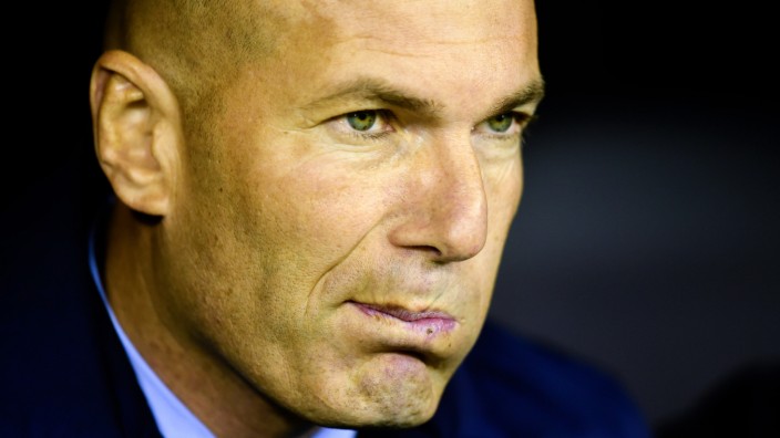 Zidane bei Real Madrid: Führung verspielt, Stimmung vermiest: Reals Trainer Zinedine Zidane nach dem 2:2 gegen Celta de Vigo.