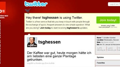 So fing alles an: Thorsten Schäfer-Gümbels richtige Twitter-Seite.