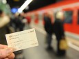 Bahnsteigkarte Ticket MVV