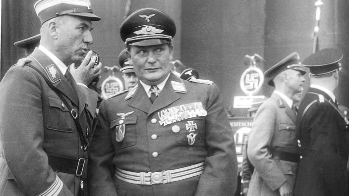Fritz Todt und Hermann Göring in Nürnberg, 1938