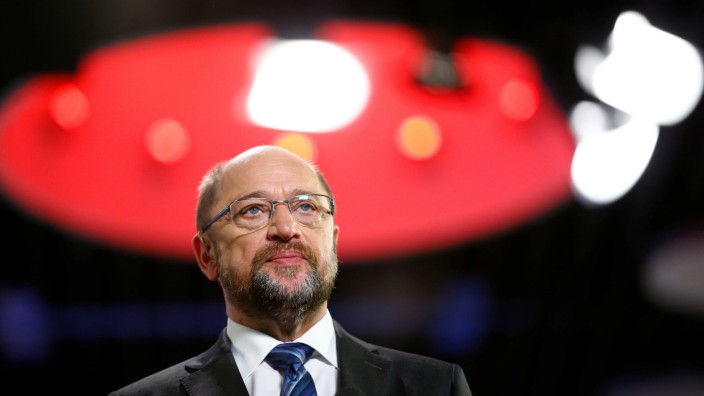SPD leader Schulz SPD attends the SPD's one-day party congress in Bonn