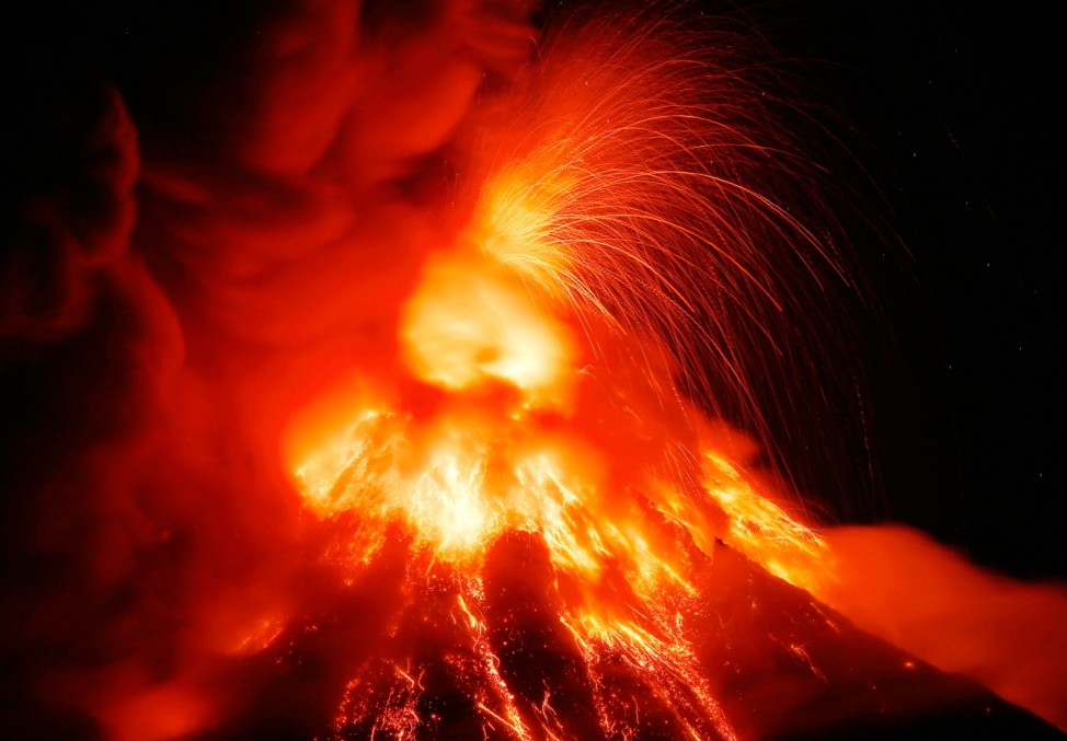 Aktivster Vulkan der Philippinen