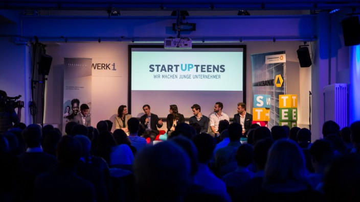 München: 100 Teenager treffen ihre unternehmerischen Vorbilder.