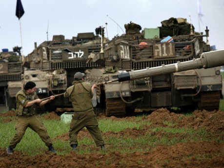 gazastreifen hamas israel zahal panzer afp
