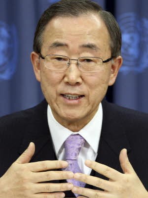 Ban Ki Moon, dpa