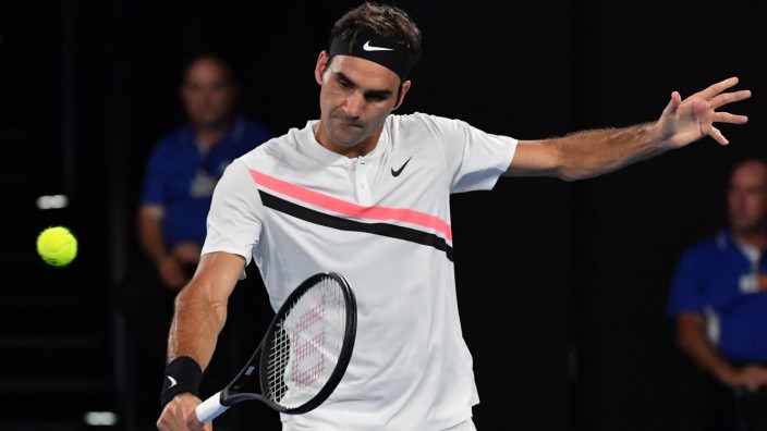 Australian Open: Erreicht das Finale der Australian Open: Tennisprofi Roger Federer.