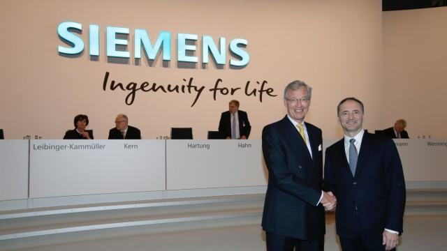 Hauptversammlung 2017 der Siemens AG in München / Annual ShareholdersâÄÖ Meeting 2017 of Siemens AG at the Olympiahalle in Munich, Germany