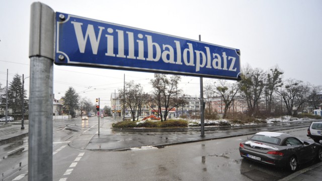 Willibaldplatz in München, 2011