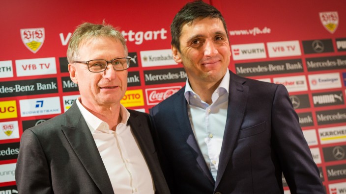 VfB Stuttgart: Tayfun Korkut wird als neuer Trainer vorgestellt