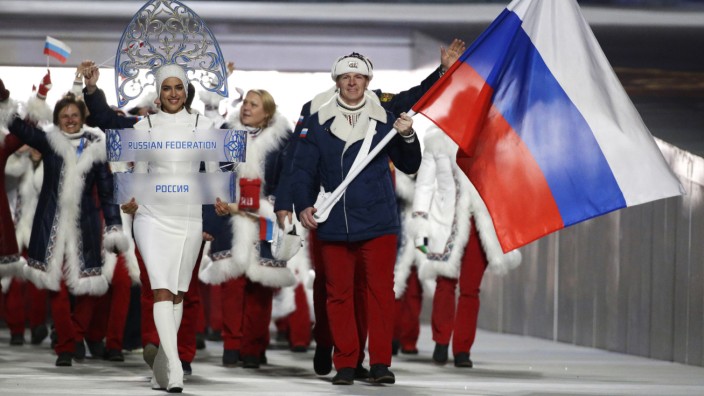 Eröffnungszeremonie Olympische Winterspiele Sotschi