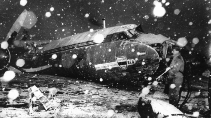 Beim Flugzeugabsturz von München-Riem kamen 23 Menschen ums Leben