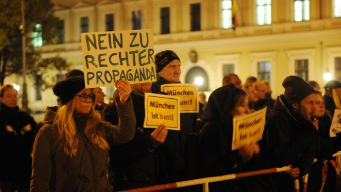 Anti-Pegida Demonstration in München, 2015