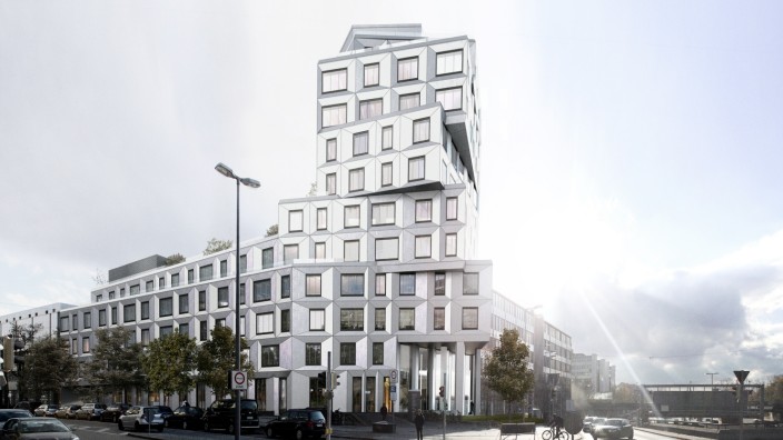 Neues Hochhaus Ridlerstraße