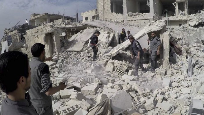 Luftangriffe bei Damaskus