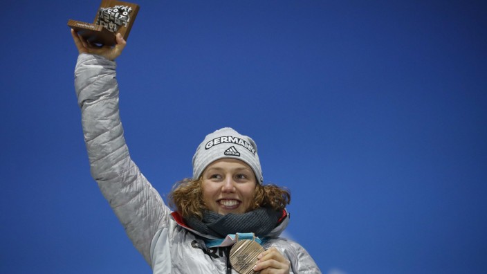Laura Dahlmeier gewinnt Bronze im Biathlon-Einzel bei den Olympischen Spielen 2018 in Pyongchang.