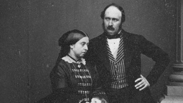 Queen Victoria and Prince Albert 1861